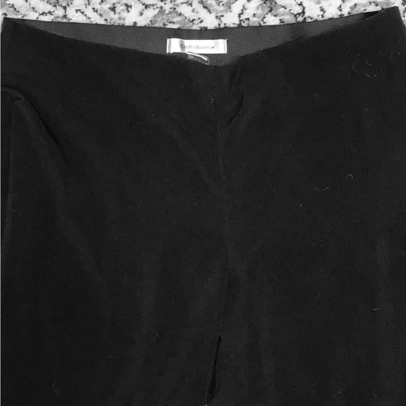 Croft and Barrow ,comfort waist black pants, EUC, 18S - Picture 3 of 4
